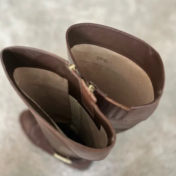 MICHAEL KORS women’s leather riding boots - Picture 3 of 8